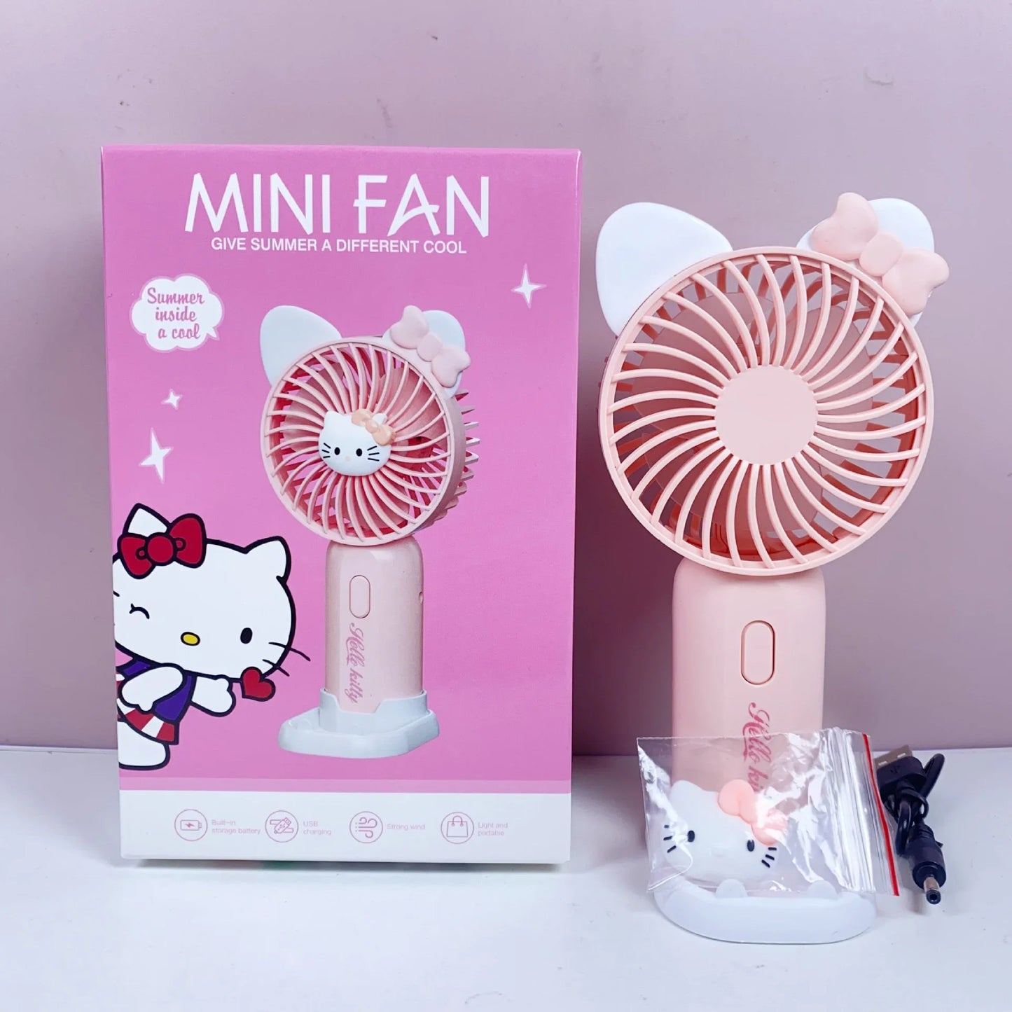 Hello Kitty Mini Fan