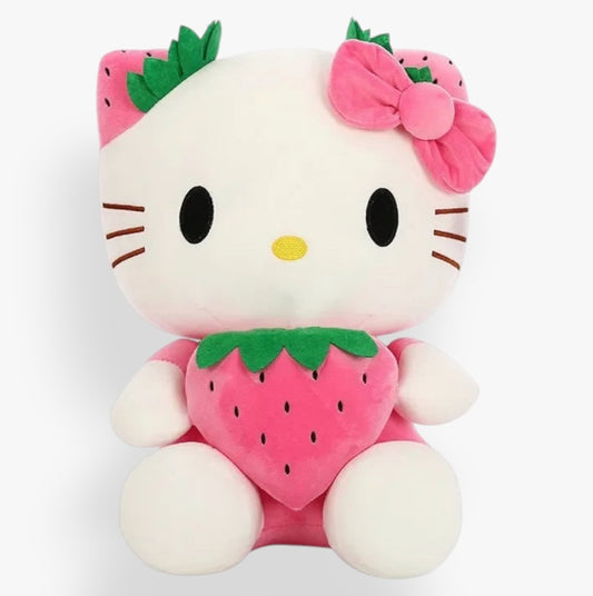 🎀 Peluche Hello Kitty Fraise