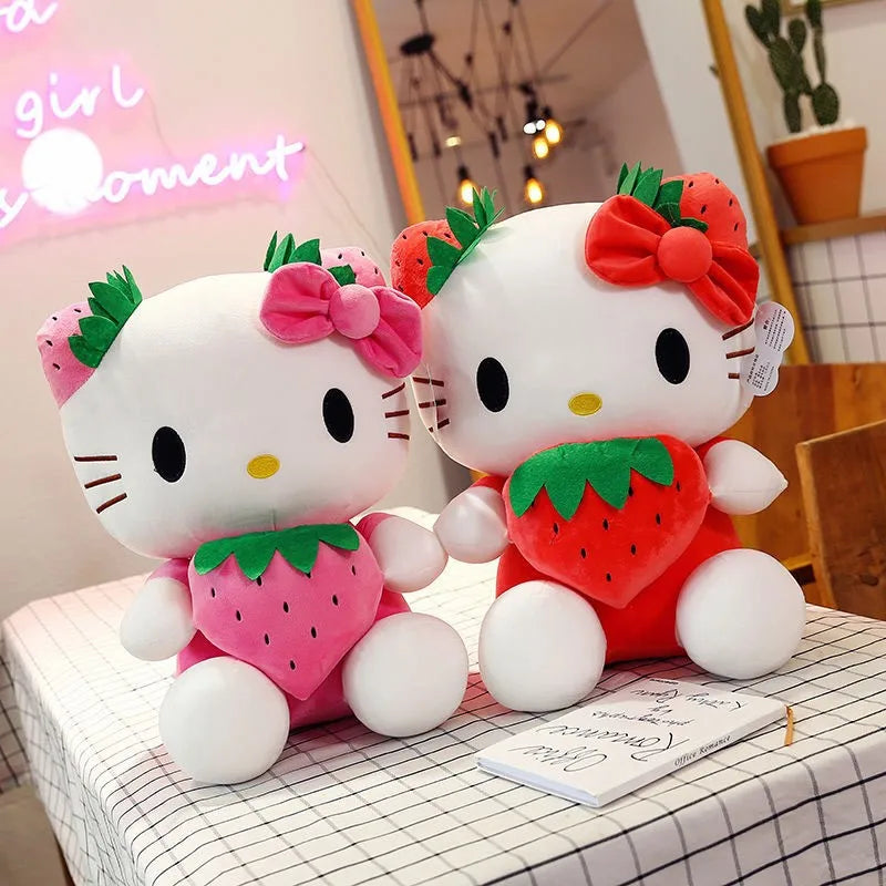 🎀 Hello Kitty Strawberry Plush