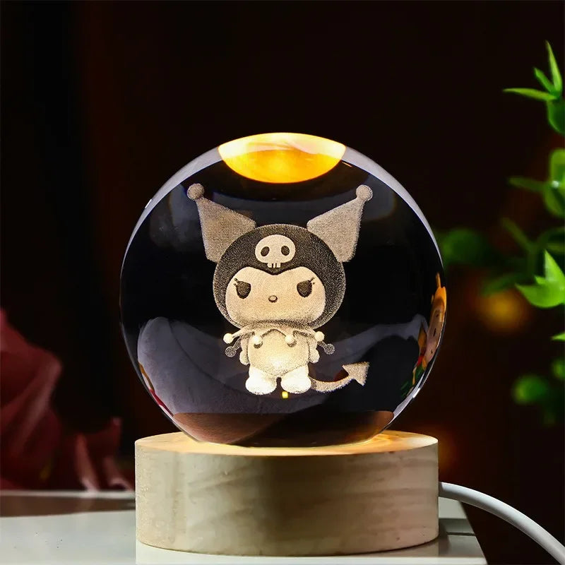 Lampe Cristal Hello Kitty